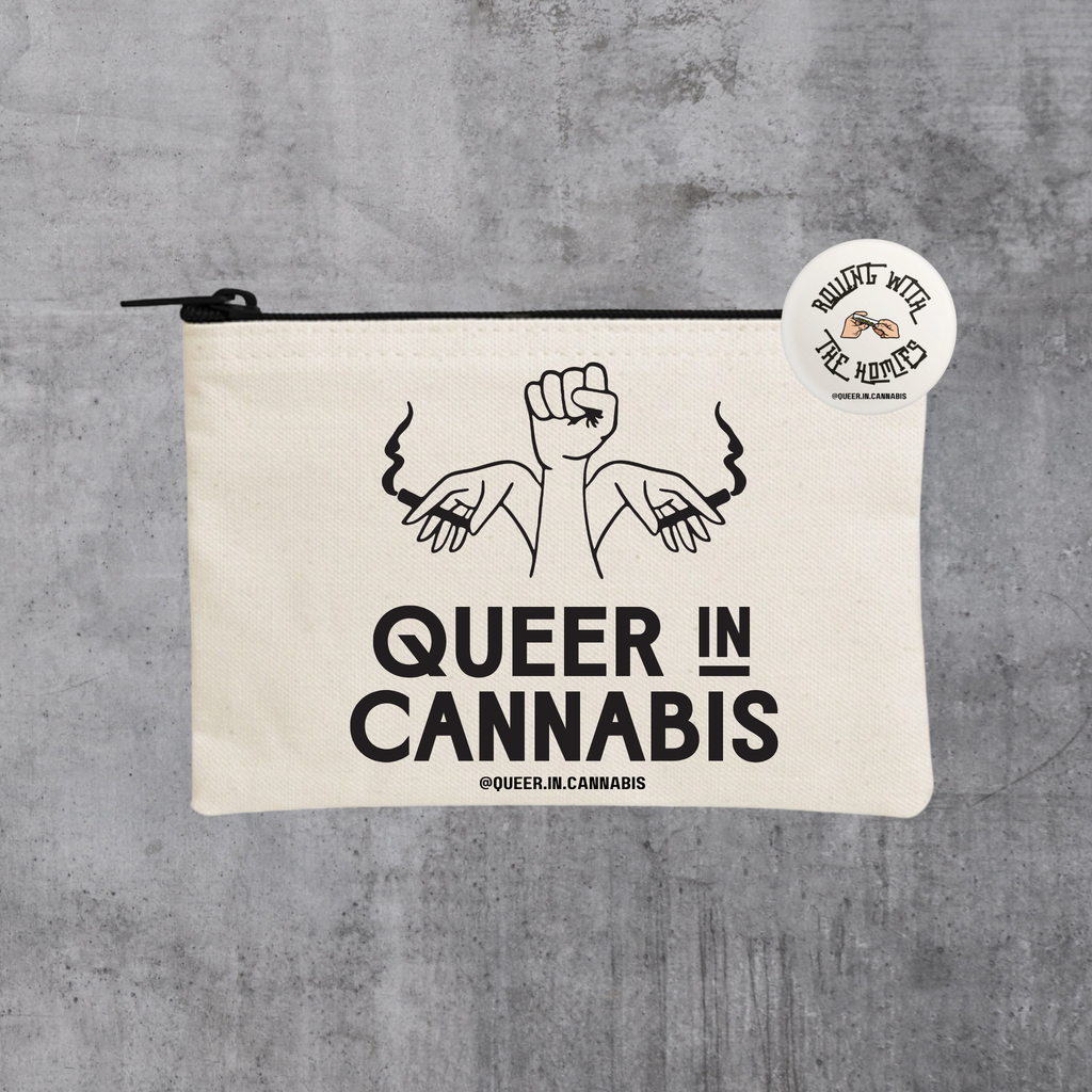 Q.I.C Stash Bag w/ "Rolling" button