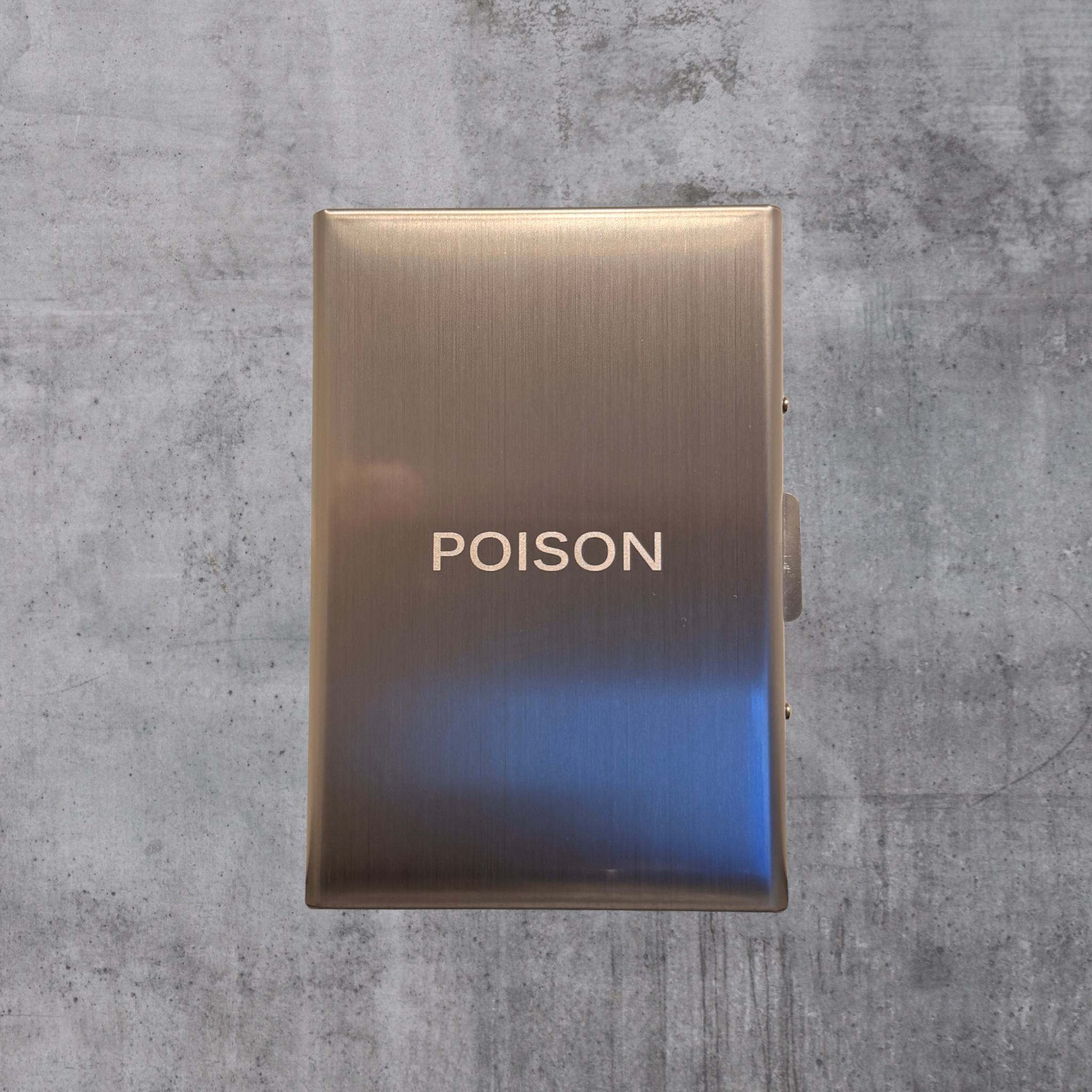 “Poison” Stainless Steel Joint Case