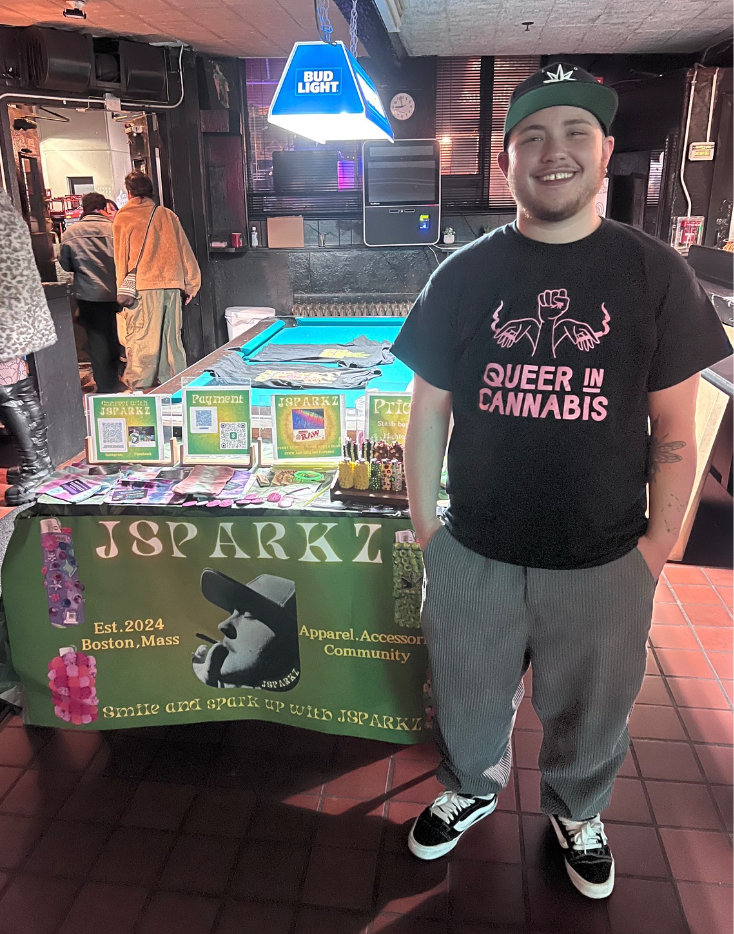 Queer in Cannabis "Limp Wrist" Tee