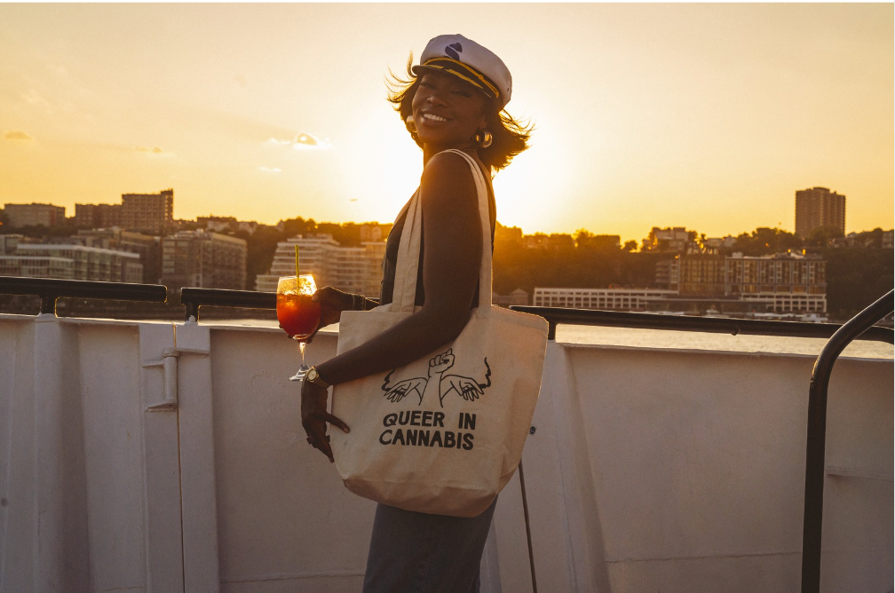 Queer in Cannabis "Good Trouble" Tote