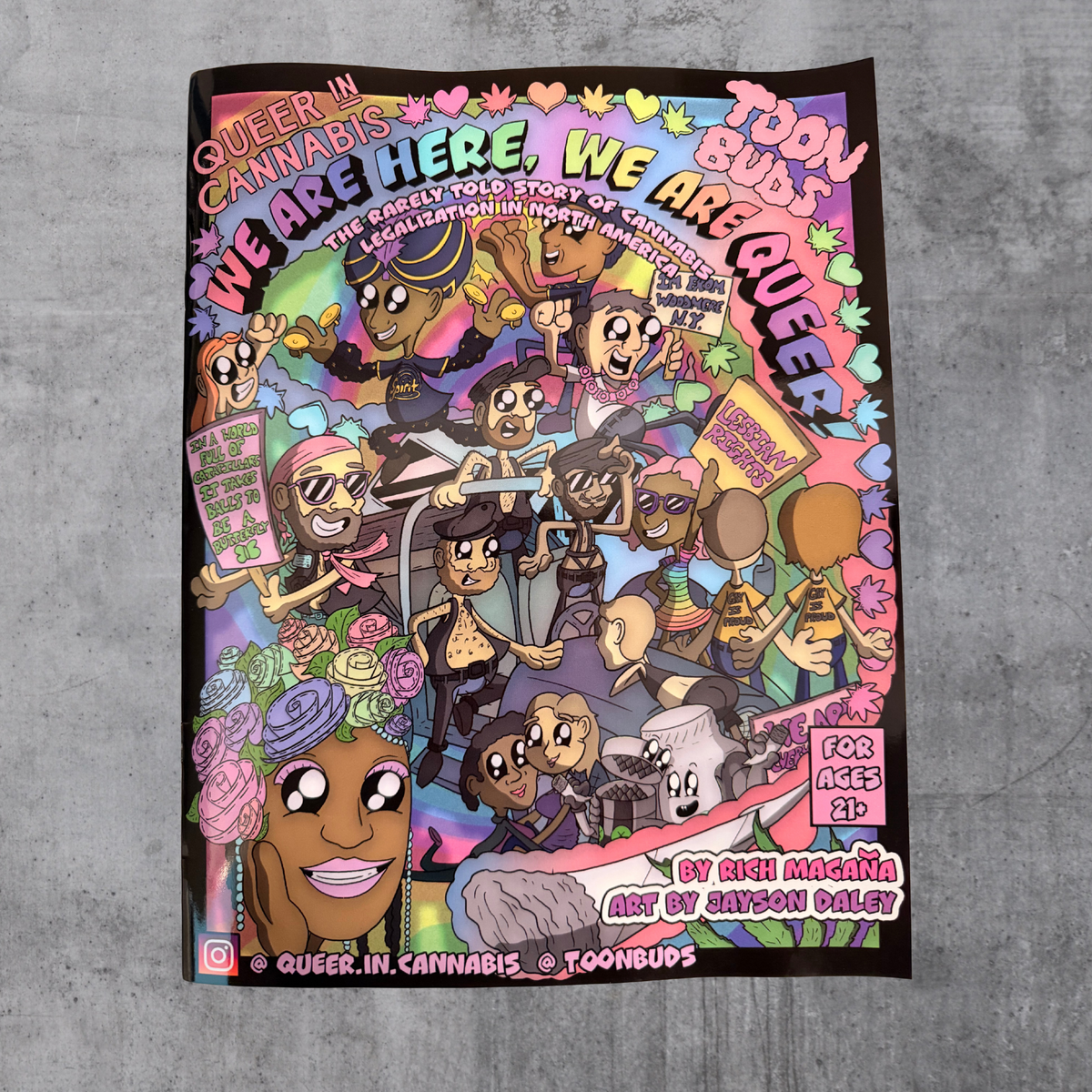 We Are Here, We Are Queer! Comic Book