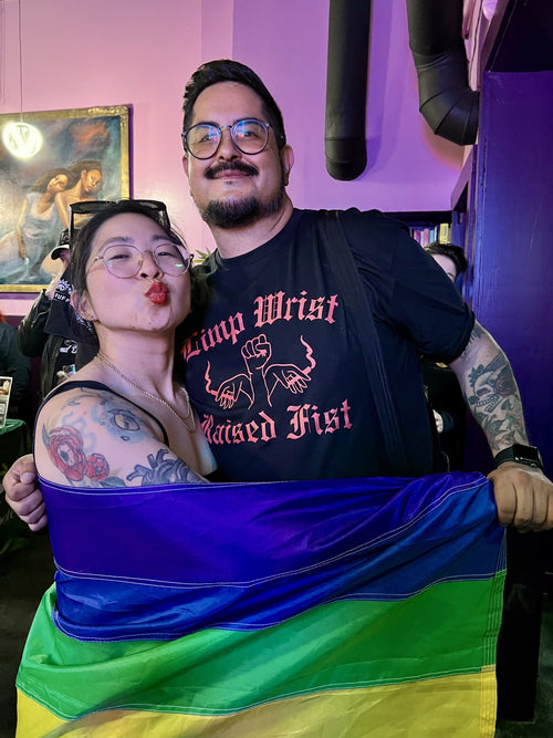 Limp Wrist Raised Fist Tee